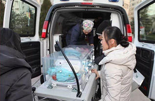 镇坪县妇婴监护型护送